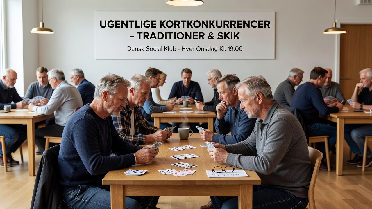 Detalje af hænder der blander kort og placerer jetoner under en konkurrence i en socialklub